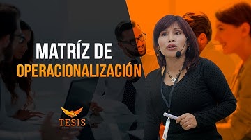 🎯👉¿Cómo hacer la MATRIZ DE OPERACIONALIZACIÓN de la INVESTIGACIÓN con ÉXITO?🌟|Dra.Rocio Lima 😇❤️🔥