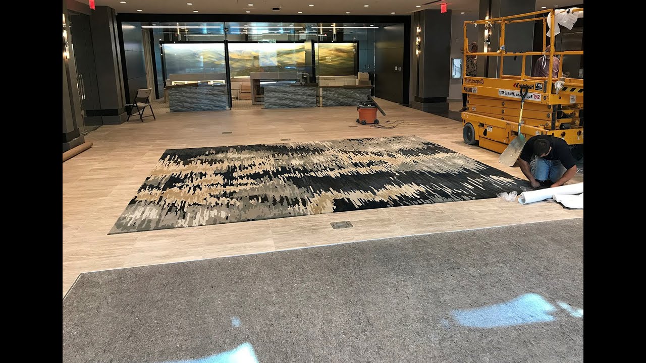 How to Install Rugs Into Floor Inserts | Rugs Installation Process | Behnam Rugs Dallas