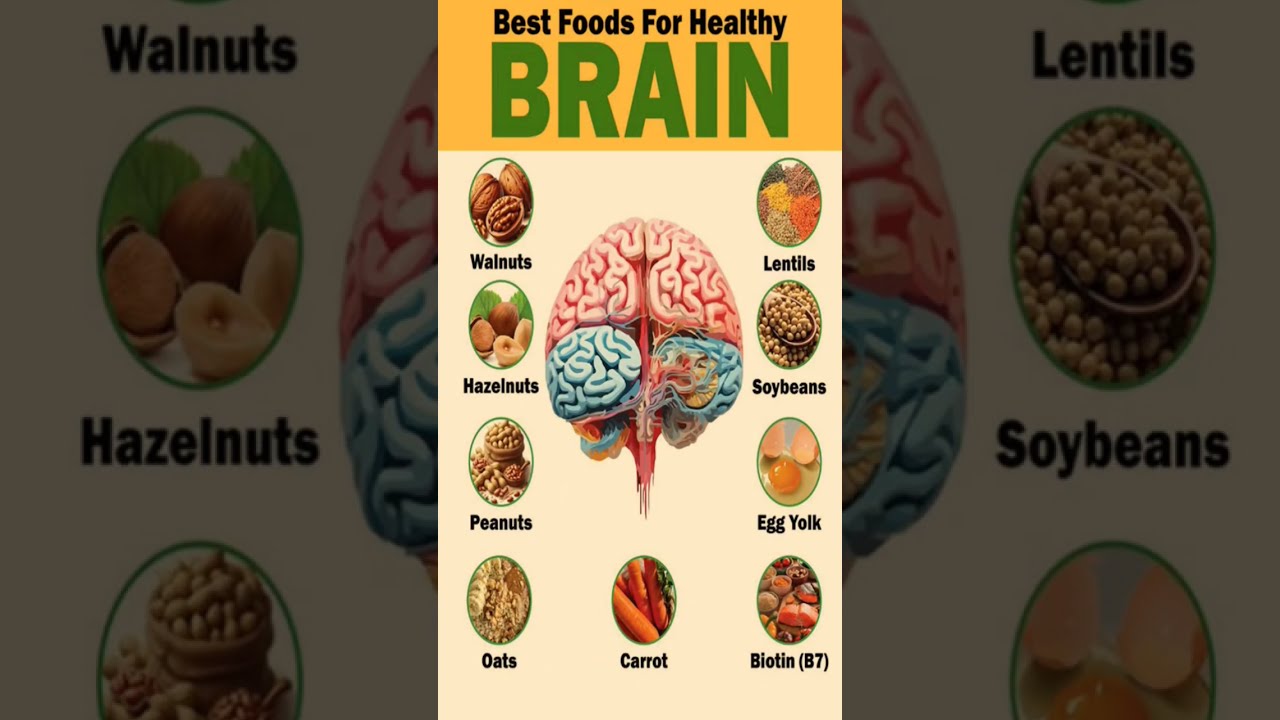 Brain Boosting Superfoods Best Diet For Sharp Memory Focus Short Shortvideo Health Ytshorts