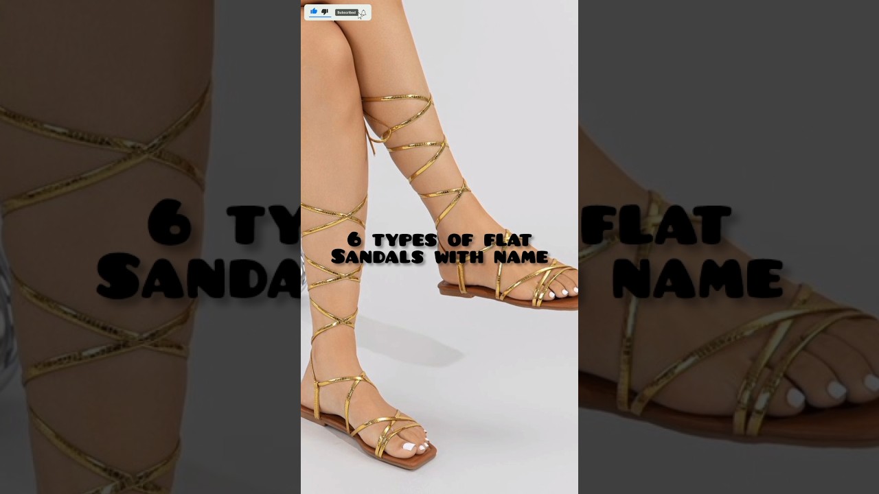 Flat sandals with name✨️ 