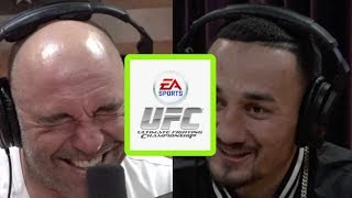 Max Holloway Learned Some Striking Techniques from the UFC Video Game