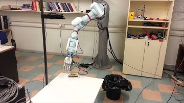 Closed-Loop, Primitive-Based, Anthropomorphic Grasp Planning Based on Navigation Function Models