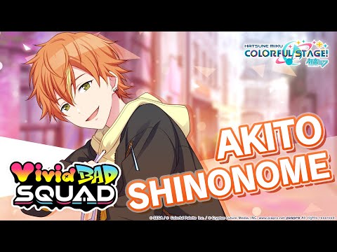 HATSUNE MIKU: COLORFUL STAGE! - Akito Shinonome from Vivid BAD