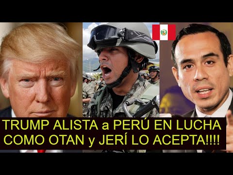 BREAKING NEWS! DONALD TRUMP BRINGS PERU INTO THE NATIONAL NATO MEMBERSHIP AGAINST VENEZUELA!