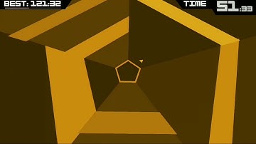 Super Hexagon-Level 1(Hexagon) Gameplay