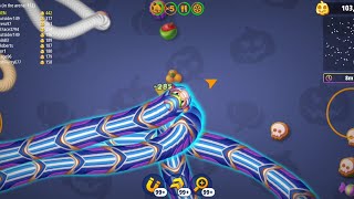 🎃 Worm Zone Halloween Event | Spooky Worm Evolution 👻🔥 screenshot 4