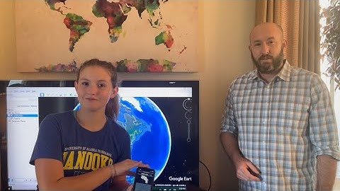 Google Earth for Fun:  How to triangulate a position using the ruler.