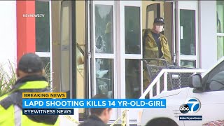 LAPD chief addresses NoHo shooting after girl, 14, killed by police bullet | ABC7