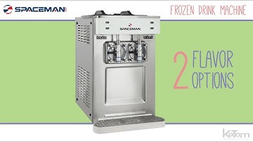 Spaceman 2-Bowl 12.7-qt. Frozen Drink Machine (6695-C)