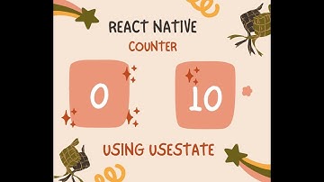 Building a Counter App in React Native with useState Hook | #ReactNative