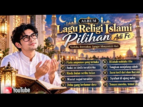 Album Lagu Religi Islami Pilihan Adi Fc - Syahdu, Bermakna Sangat Menyentuh Hati 🙏✨