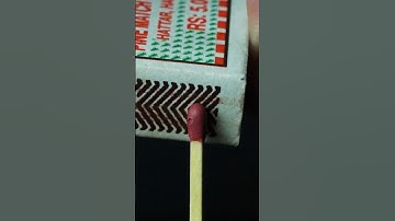 Match Stick Burning(ASMR/Closeup/macro) #macro #satisfying #closeup #macroworld #experiment