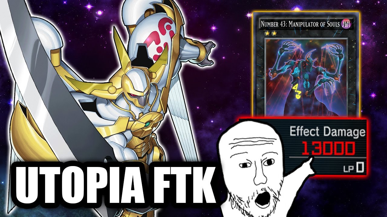 THIS IS ILLEGAL ! UTOPIA MANIPULATOR OF SOULS FTK COMBO ! [Yu-Gi-Oh! Master Duel]