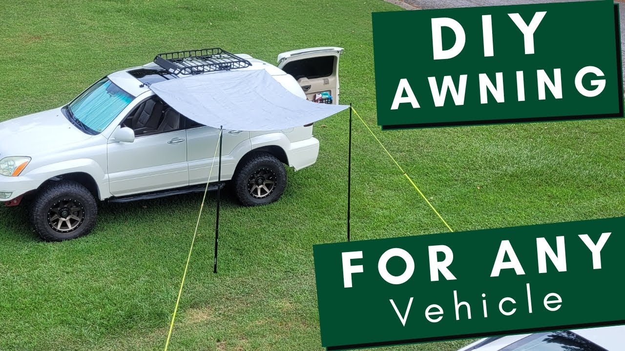 What Is The BEST 4x4 BARN DOOR AWNING? Toyota Troopy. DIY. Simple