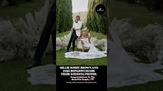 Millie Bobby Brown And Jake Bongiovi Share Wedding Photos. #MillieBobbyBrown #JakeBongiovi #Wedding