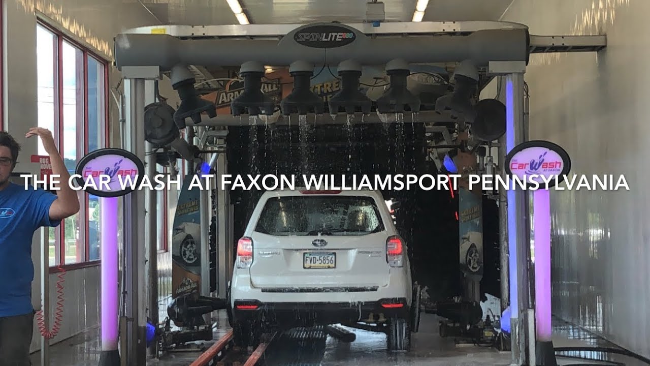 Amazing OPW Belanger Spinlite Tunnel at The Car Wash at Faxon in Williamsport Pennsylvania YouTube