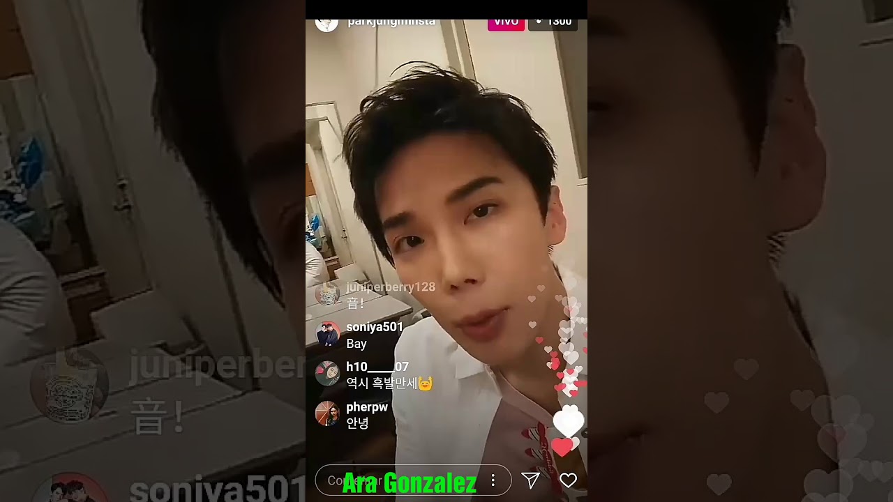 Park Jung Min ( Live instagram)