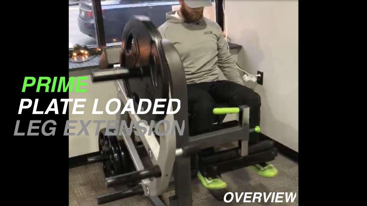 PLATE LOADED  Leg Extension - PRIME Fitness USA