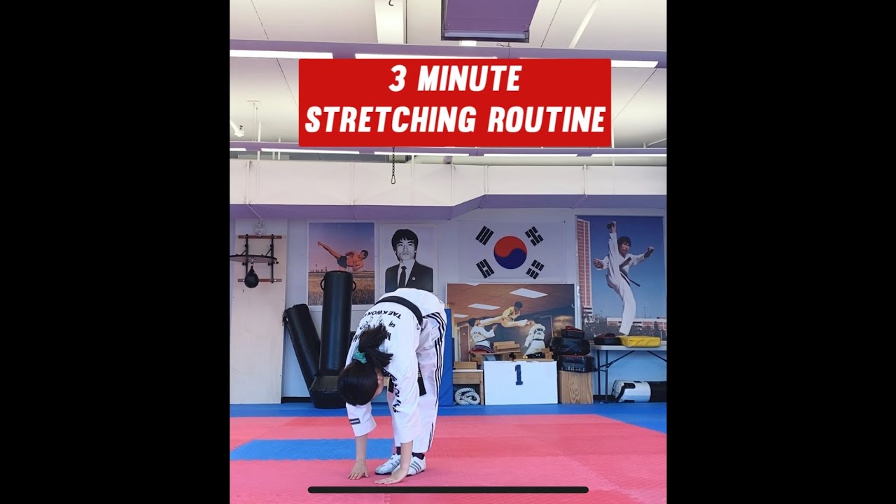 3 Minute Stretching Routine - YouTube
