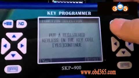SKP900 Key Programmer Program a LEXUS Smart Key