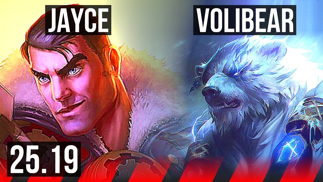 JAYCE vs VOLIBEAR (TOP) | 50k DMG, 13/3/4 | EUW Master | 25.19