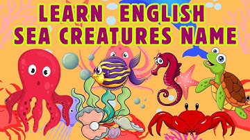 “Learn Sea Creatures | Kids Rhyme About Ocean Animals” @vanya_junior 