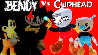 Scpbendy Vs Cuphead In A Crossover Clash Plush Movie Read Description.
