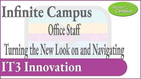 Staff Video Turning the New Look on and Navigating