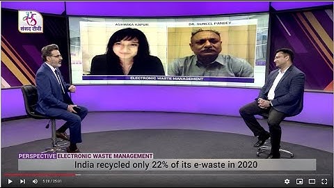 Perspective: Electronic Waste Management | 13 December, 2021