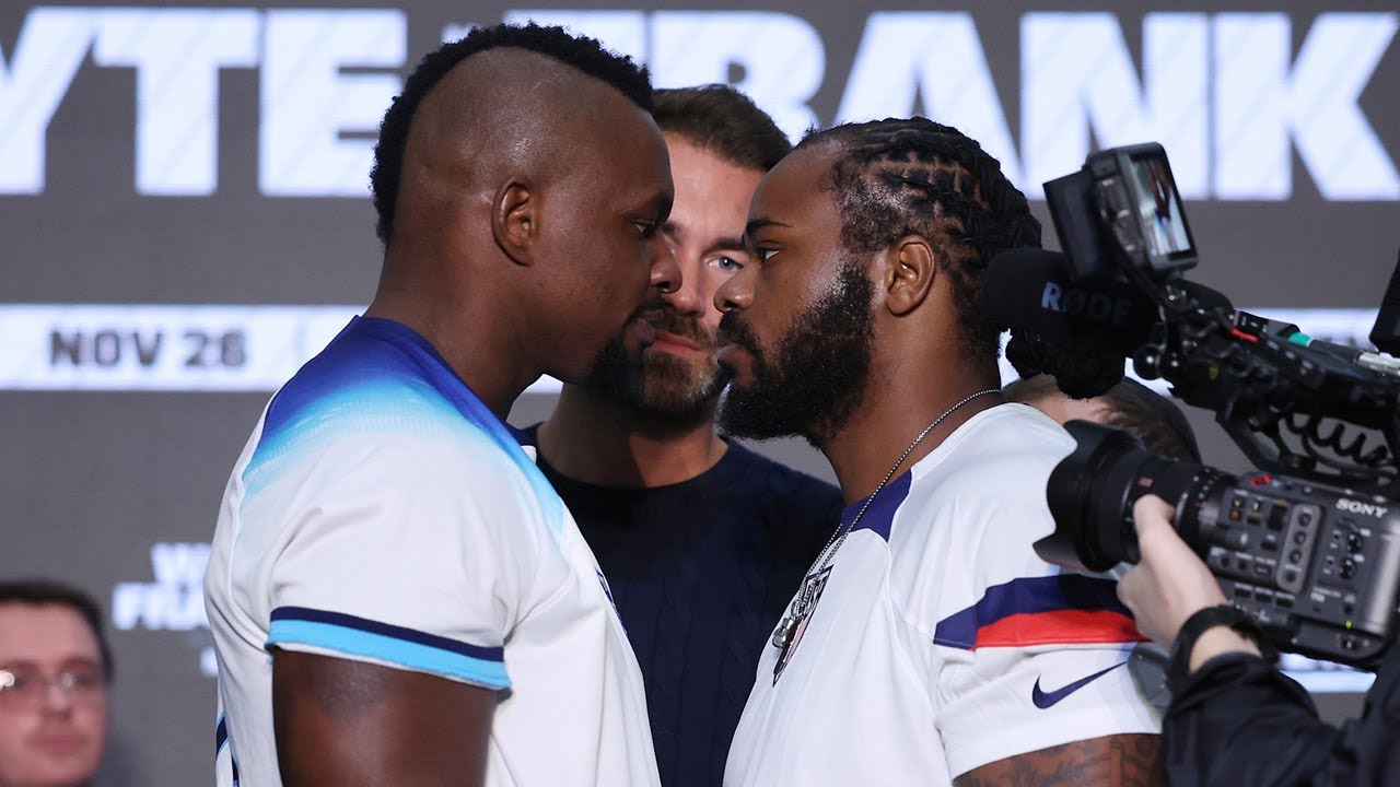 Dillian Whyte vs Jermaine Franklin • FULL WEIGH-IN and FACEOFF • Matchroom Boxing