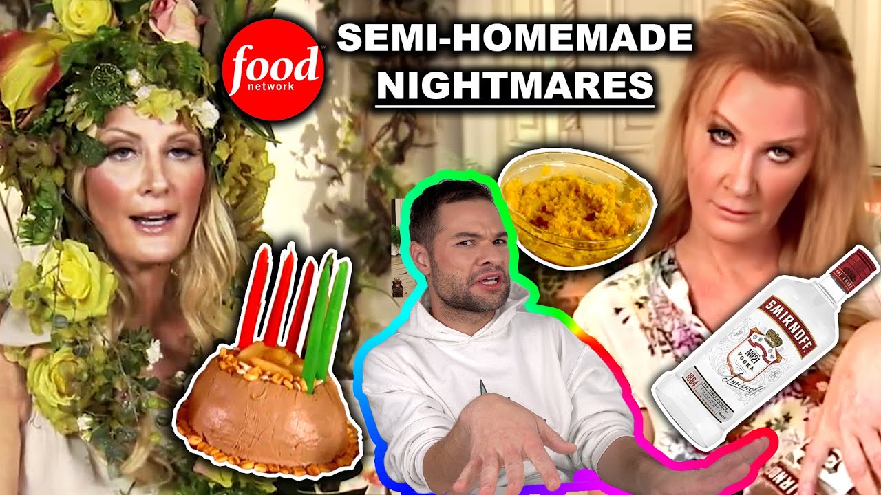 Sandra Lee's Most TERRIFYING Semi-Homemade Recipes - YouTube
