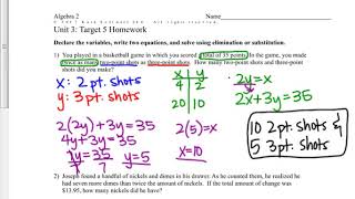 Celebrity Unit 3 Homework: Target 5 Wealth
