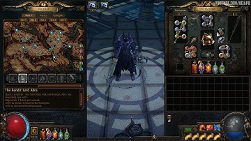 Path of Exile 3.13 Ball Lightning Mine Saboteur Build Gameplay (Outdated)