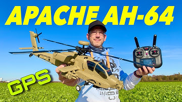 New YuXiang F11-H Apache AH-64D mit GPS- und LiDAR-Sensor | für Einsteiger | Easy to fly 