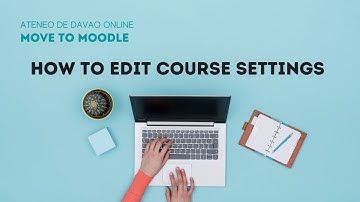 How to edit your course settings in Moodle (Daigler)