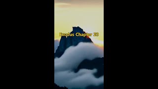 [Exodus Chapter 20] A Sacred Summary of Exodus... #Shorts