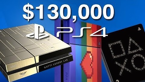 The Rarest, Coolest, and Most Expensive PS4