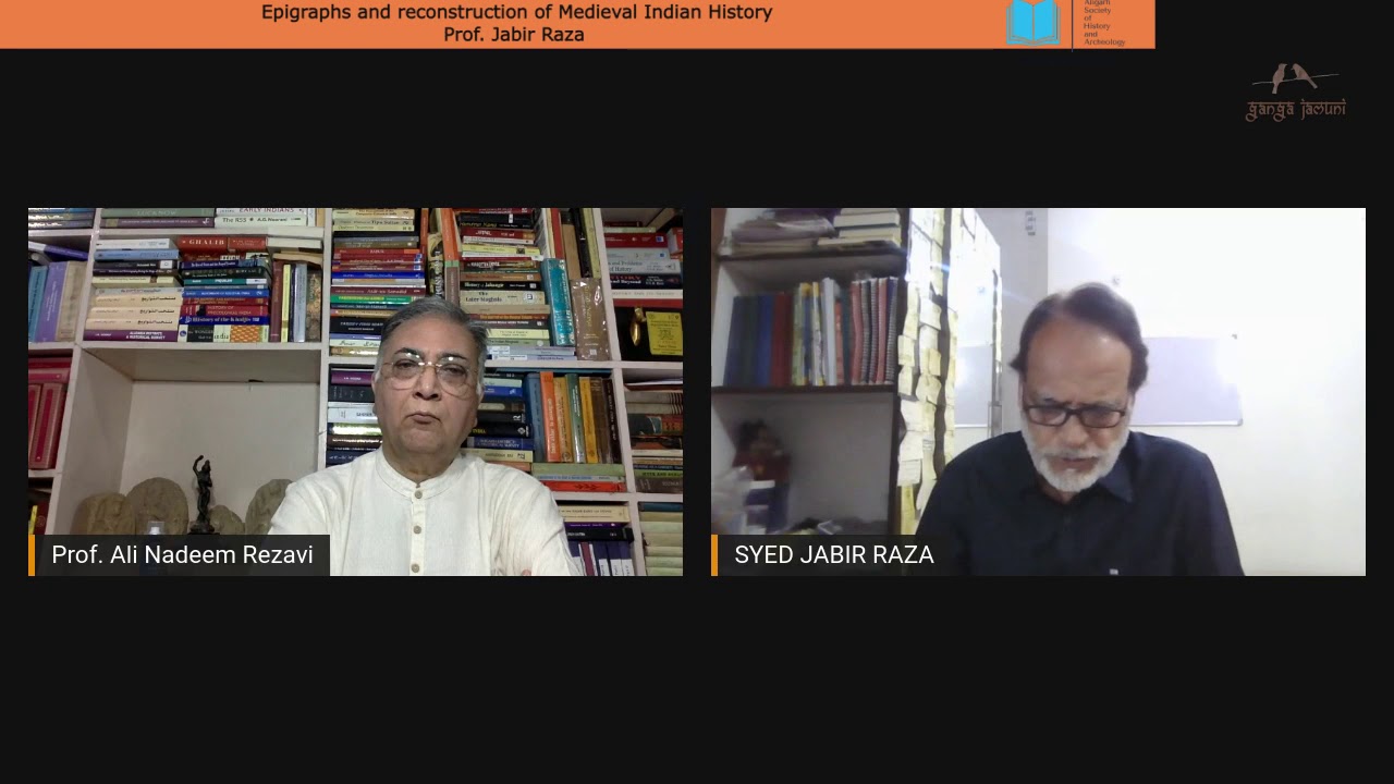 Epigraphs and reconstruction of Medieval Indian History Syed  Jabir Raza