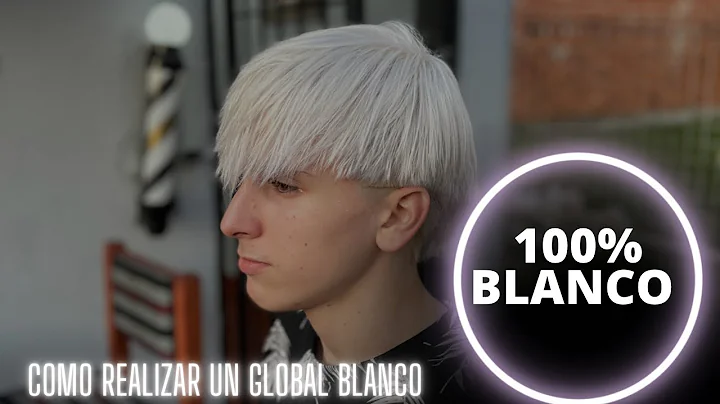 Color completo blanco           #barber #posadas #...
