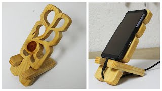 This video shows you how to make a phone holder or dock station out of
wood. for small woodworking project need only one piece scrap
cuttin...