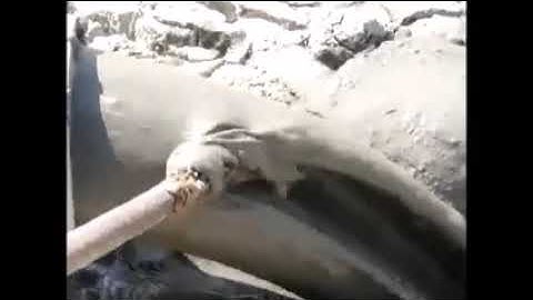 Amphibious excavator AT200 with Dragflow pump