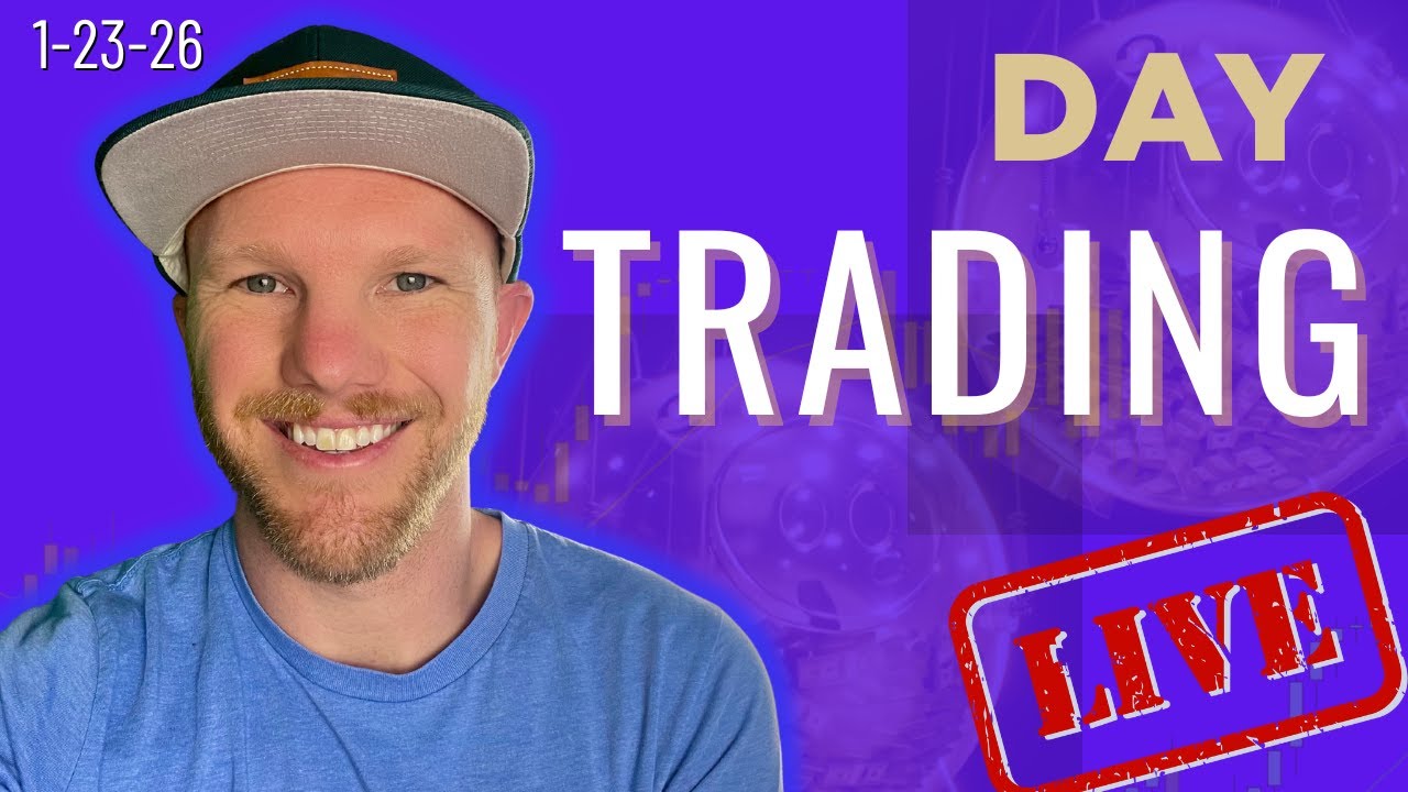 🔴Day Trading LIVE ES / NQ 1.23.2026
