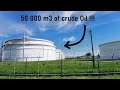 Crude oil reservoir in Eastern Slovakia