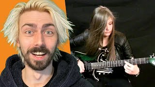 Tina S - The Loner (Cover) Gary Moore | Reaction