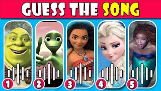 Guess Who's Singing 🎤🎙️🎶| Disney Song Quiz Challenge |  The Little Mermaid, Wednesday, Frozen