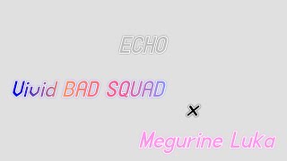 ECHO~♪ 『Color Coded ☆ Lyrics』✧「Vivid BAD SQUAD × Megurine Luka」✧ Project SEKAI!