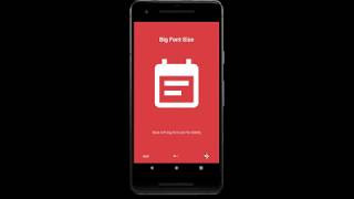 [Android] Big Note For Elderly screenshot 1