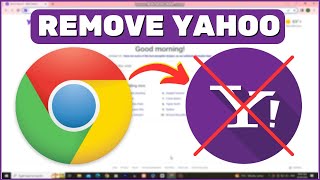 how to remove yahoo search from chrome (easy!)