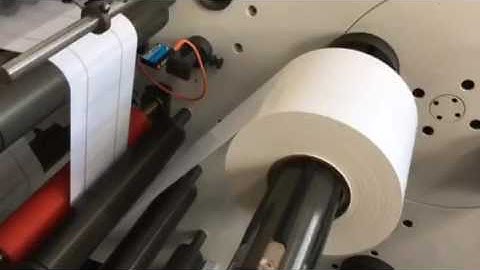 LG-330TWINS Two stations die cutter machine with turret rewinder