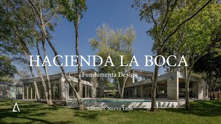 Recorre esta Hacienda Mexicana de 2,000 m2 con un Patio Central Circular | House Tour